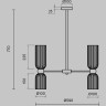Подвесной светильник MAYTONI ANTIC MOD302PL-10GR